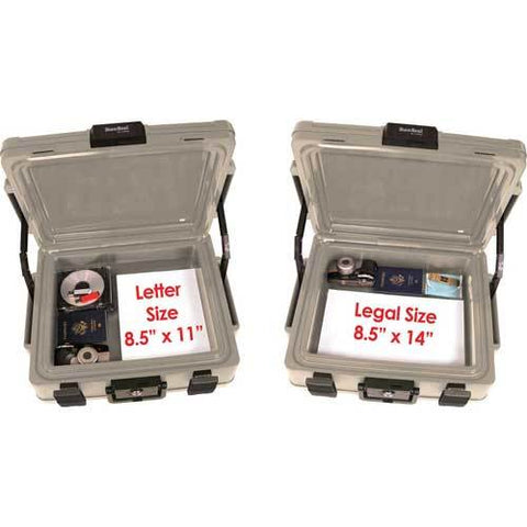 FireKing® SS104 SureSeal Fire & Waterproof Chest, 19-7/8"W x 17"D x 7-5/16"H, 0.38 Cu. Ft.