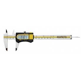 Asimeto 7307125 Factory Calibrated Digital Caliper w/ Thumb Wheel 0-12"