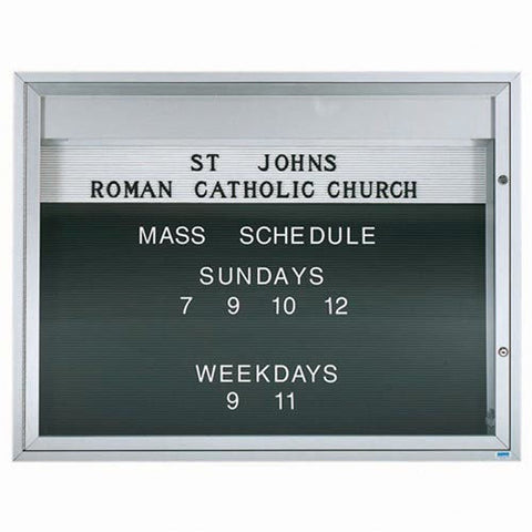 Aarco Single Sided Community Board - 43"W x 33"H