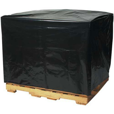 Black Pallet Covers 51" x 49" x 73" 2 Mil 50 Pack