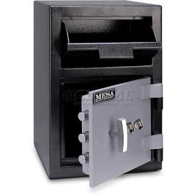 Mesa Safe B-Rate Depository Safe MFL2014K Front Loading, Dual Key Lock, 14"W x 14"D x 20-1/4"H