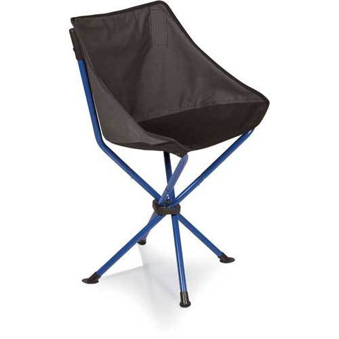 Picnic Time Odyssey Portable Sling Chair Gray/Blue