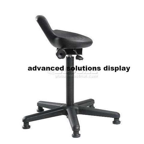 Sit Stand Stool - Polyurethane - Black