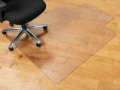 Hard Surface Chair Mat with Lip - 46 x 60"