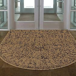 WaterHog™ Eco Grand Elite One End Round Mats  3' x 5.5'