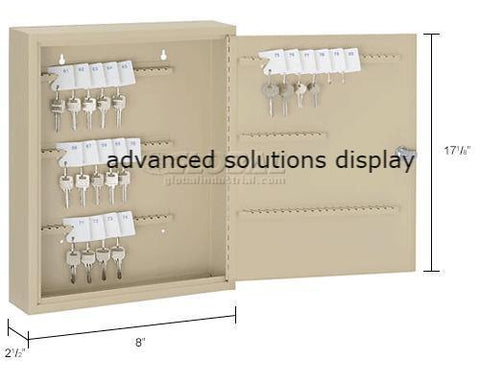 Global™ Key Cabinet - 110 Keys, Sand