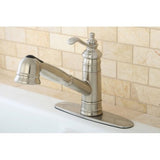 Kingston Brass Templeton Gourmetier Single Handle Pull-Out Kitchen Faucet