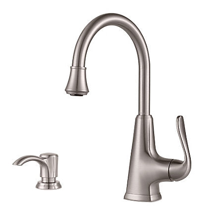 Selia 1-Handle, Pull-Down Kitchen Faucet