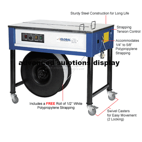 Polypropylene Strapping Machine With 1 Free Roll of Strapping