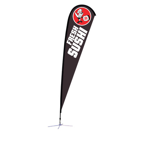 Sunbird Flag - X-Large 15' X-Base Single-Sided Graphic Package