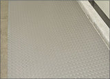 Switchboard Matting- Type III - Military Diamond Plate - 3/16" GREY  3'