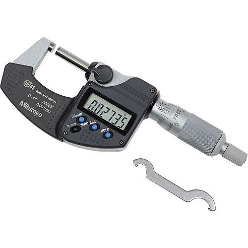 Mitutoyo 293-340-30 Digital Micrometer 0-1″ – 0.00005″ Resolution, Made In India