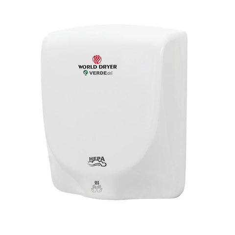 World Dryer VERDEdri Hand Dryer, White