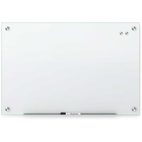 Quartet® Infinity™ Magnetic Glass Dry Erase Board, 3' x 2', White Surface, Frameless